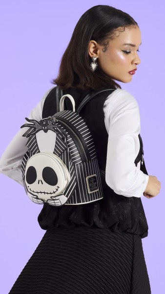 MINI MOCHILA JACK SKELLINGTON SIN CABEZA - DISNEY LOUNGEFLY
