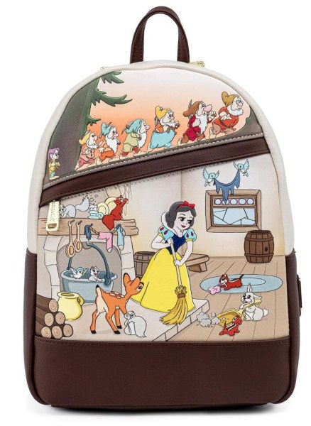 MINI MOCHILA BLANCANIEVES Y LOS 7 ENANITOS - DISNEY LOUNGEFLY