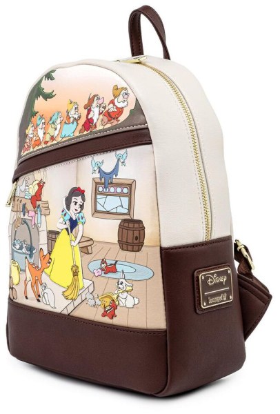 MINI MOCHILA BLANCANIEVES Y LOS 7 ENANITOS - DISNEY LOUNGEFLY