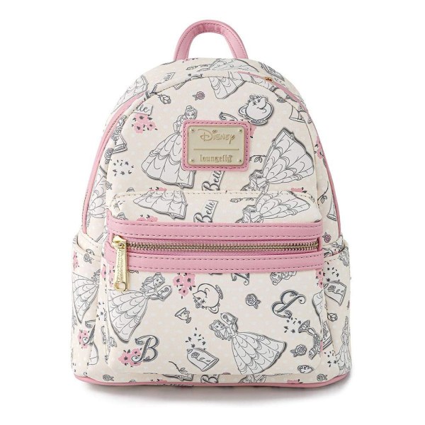 MINI MOCHILA DE LA BELLA Y LA BESTIA - DISNEY LOUNGEFLY