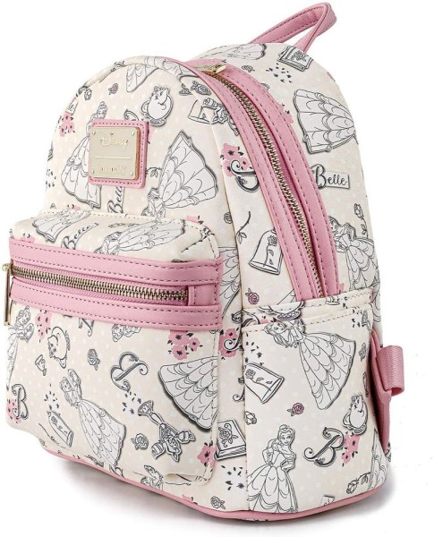 MINI MOCHILA DE LA BELLA Y LA BESTIA - DISNEY LOUNGEFLY