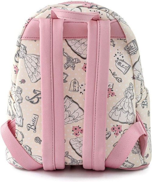 MINI MOCHILA DE LA BELLA Y LA BESTIA - DISNEY LOUNGEFLY