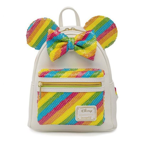 MINI MOCHILA ARCO IRIS MINNIE - DISNEY LOUNGEFLY
