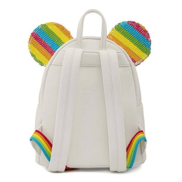 MINI MOCHILA ARCO IRIS MINNIE - DISNEY LOUNGEFLY
