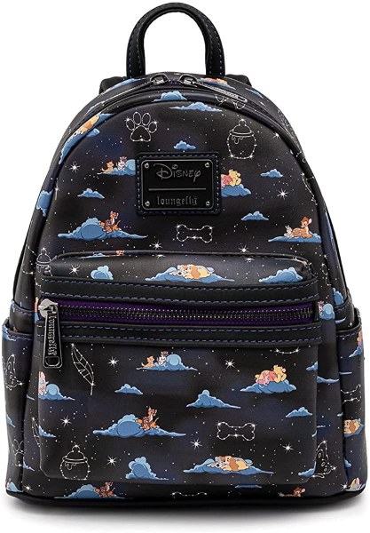 MINI MOCHILA CLÁSICA PERSONAJES Y NUBES - DISNEY LOUNGEFLY