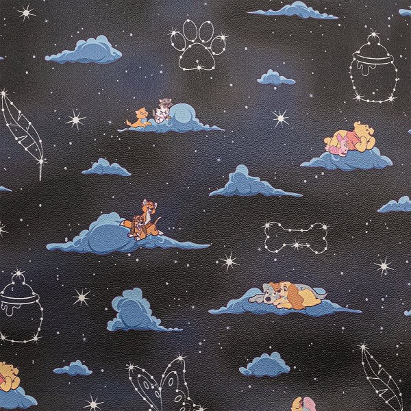 MINI MOCHILA CLÁSICA PERSONAJES Y NUBES - DISNEY LOUNGEFLY