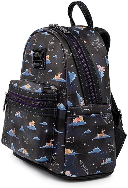 MINI MOCHILA CLÁSICA PERSONAJES Y NUBES - DISNEY LOUNGEFLY