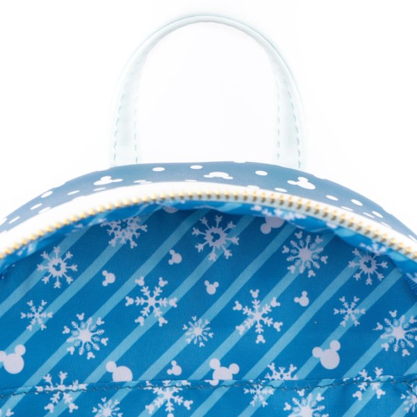MOCHILA MINI MOCHILA GLOBO DE NIEVE MICKEY Y MINNIE - DISNEY LOUNGEFLY