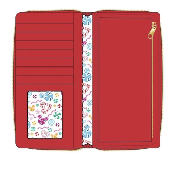 CARTERA DE PAN DE JENGIBRE DE MICKEY Y MINNIE - DISNEY LOUNGEFLY