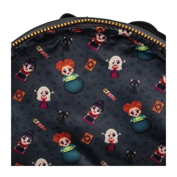 MOCHILA ABRACADABRA MINI MOCHILA LAS SANDERSON HERMANAS - DISNEY LOUNGEFLY