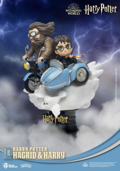 HARRY & HAGRID ( CAJA BLÍSTER ) - HARRY POTTER D-STAGE