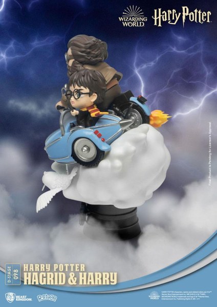 HARRY & HAGRID ( CAJA BLÍSTER ) - HARRY POTTER D-STAGE