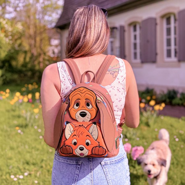 MINI MOCHILA ROX Y ROUKY - DISNEY LOUNGEFLY