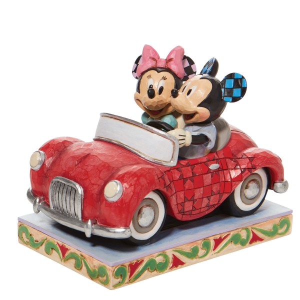 MICKEY Y MINNIE EN COCHE - DISNEY TRADITIONS
