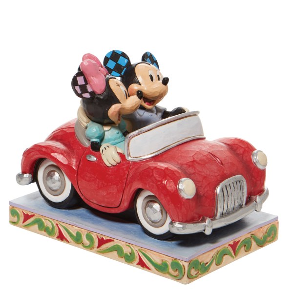 MICKEY Y MINNIE EN COCHE - DISNEY TRADITIONS