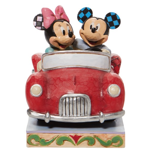 MICKEY Y MINNIE EN COCHE - DISNEY TRADITIONS