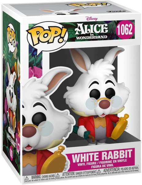 ¡ FUNKO POP! 1062 - DISNEY ALICIA EN EL PAÍS DE LAS MARAVILLAS - EL CONEJO BLANCO