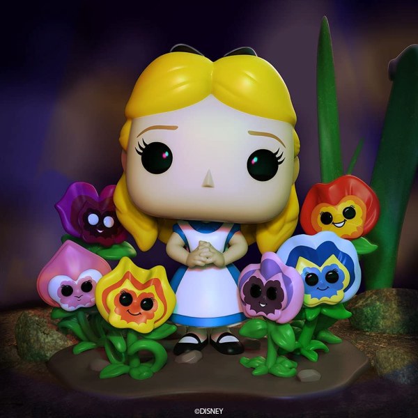 FUNKO POP! 1057 DELUXE DISNEY ALICIA EN EL PAÍS DE LAS MARAVILLAS - ALICIA CON FLORES