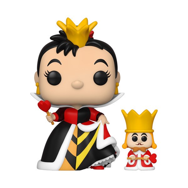 ¡ FUNKO POP! 1063 DISNEY ALICIA EN EL PAÍS DE LAS MARAVILLAS - REINA DE CORAZONES Y REY DE CORAZONES