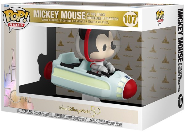 ¡FUNKO POP! RIDES 107 DISNEY WORLD 50 ANIVERSARIO - SPACE MOUNTAIN MICKEY