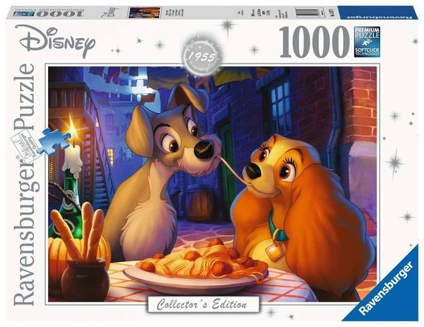 ROMPECABEZAS EDICIÓN COLECCIONISTA BELLA Y EL VAGÓN (1000 PIEZAS) - DISNEY