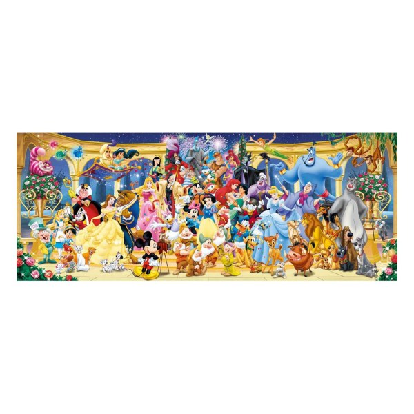 PUZZLE PANORAMA DE FOTO DE GRUPO (1000 PIEZAS) - DISNEY