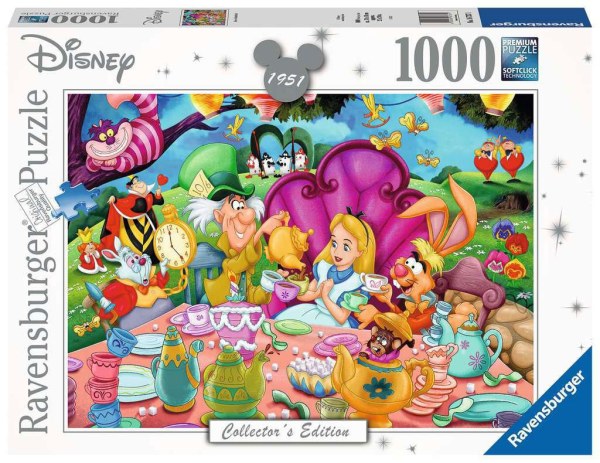 PUZZLE EDICIÓN COLECCIONISTA ALICIA EN EL PAÍS DE LAS MARAVILLAS (1000 PIEZAS) - DISNEY