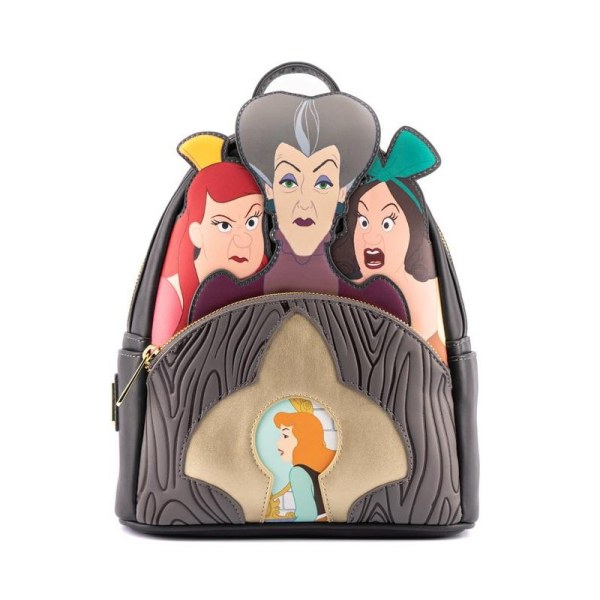 MINI MOCHILA LADY TREMAINE Y MEDIAS HERMANAS - DISNEY LOUNGEFLY