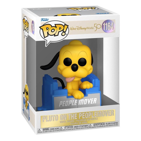 ¡ FUNKO POP! 1164 DISNEY WORLD 50 ANIVERSARIO - PLUTO PEOPLE MOVER