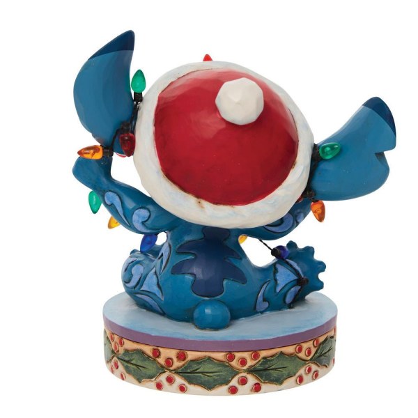 STITCH ENMATEADA EN GUIRNALDA DE NAVIDAD - DISNEY TRADITIONS
