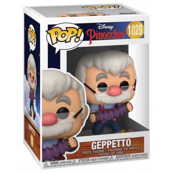 ¡ FUNKO POP! 1028 - PINOCHO DISNEY - GEPPETTO