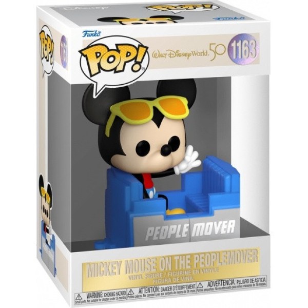 ¡ FUNKO POP! 1163 - DISNEY WORLD 50 ANIVERSARIO - MICKEY PEOPLE MOVER