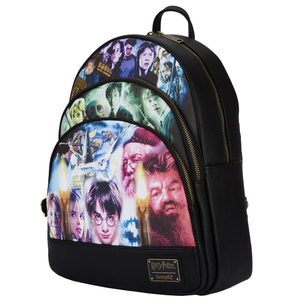 MINI TRILOGY TRIPLE POCKET BACKPACK - HARRY POTTER LOUNGEFLY