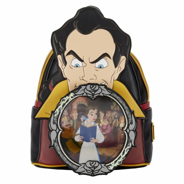 MINI MOCHILA VILLANOS ESCENA GASTON - DISNEY LOUNGEFLY