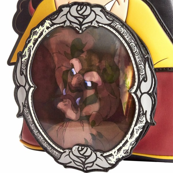 MINI MOCHILA VILLANOS ESCENA GASTON - DISNEY LOUNGEFLY