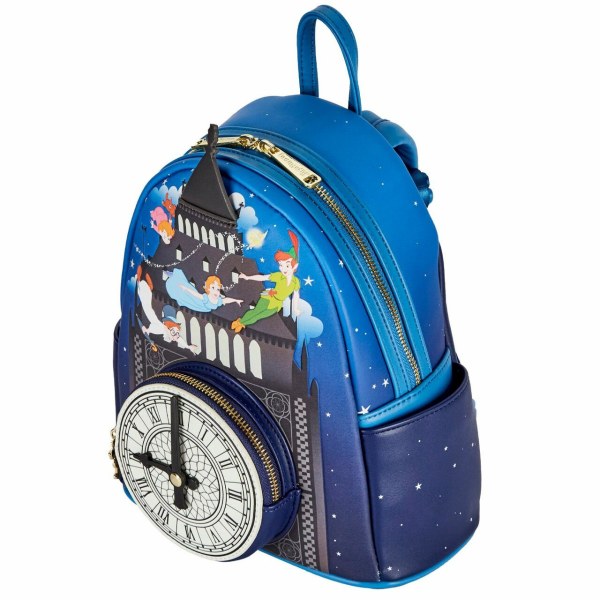 MINI MOCHILA RELOJ BRILLANTE PETER PAN - DISNEY LOUNGEFLY