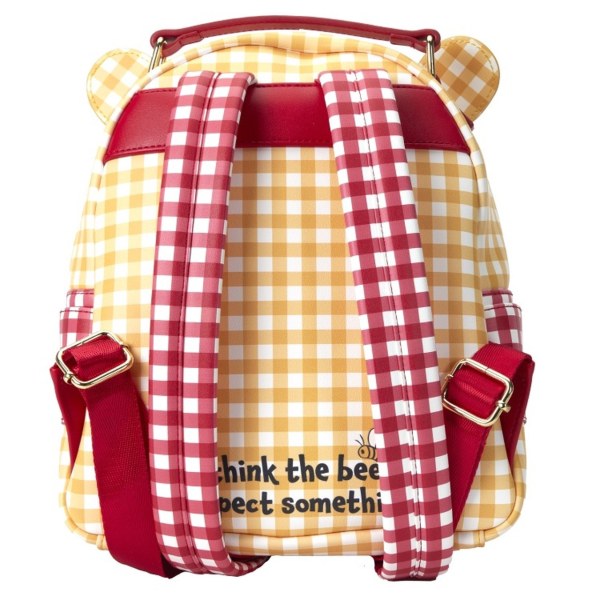 MINI MOCHILA WINNIE THE POOH GINGHAM - DISNEY LOUNGEFLY
