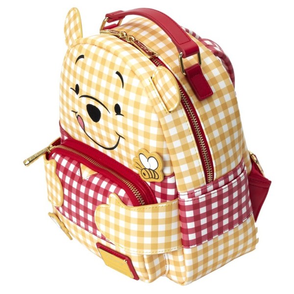MINI MOCHILA WINNIE THE POOH GINGHAM - DISNEY LOUNGEFLY