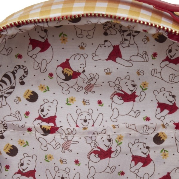 MINI MOCHILA WINNIE THE POOH GINGHAM - DISNEY LOUNGEFLY