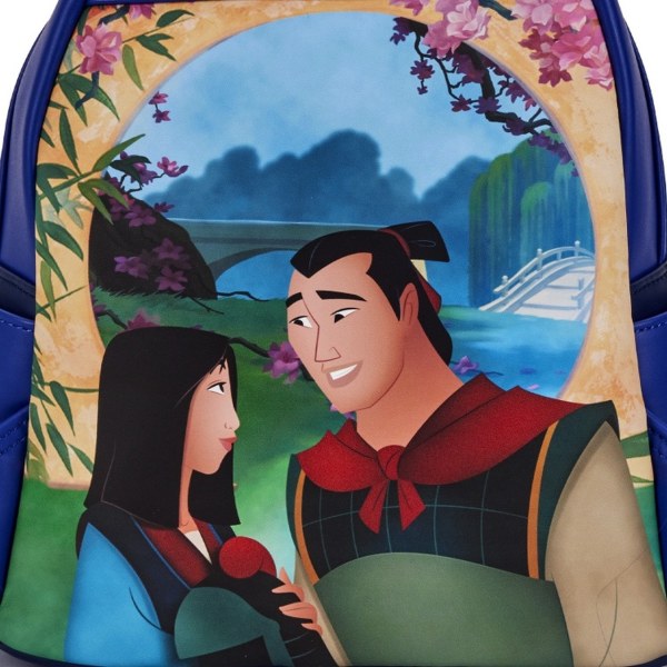MINI MOCHILA MOCHILA MULÁN SERIE CASTILLO - DISNEY LOUNGEFLY