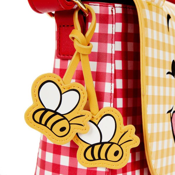 BOLSO BANDOLERA WINNIE THE POOH GINGHAM - DISNEY LOUNGEFLY