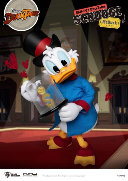 SCROOGE ARTICULADO - HÉROES DE ACCIÓN DINÁMICA DE DISNEY