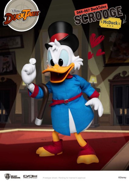 SCROOGE ARTICULADO - HÉROES DE ACCIÓN DINÁMICA DE DISNEY