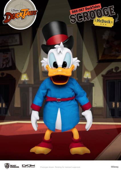 SCROOGE ARTICULADO - HÉROES DE ACCIÓN DINÁMICA DE DISNEY
