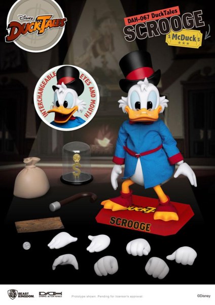 SCROOGE ARTICULADO - HÉROES DE ACCIÓN DINÁMICA DE DISNEY