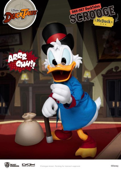 SCROOGE ARTICULADO - HÉROES DE ACCIÓN DINÁMICA DE DISNEY
