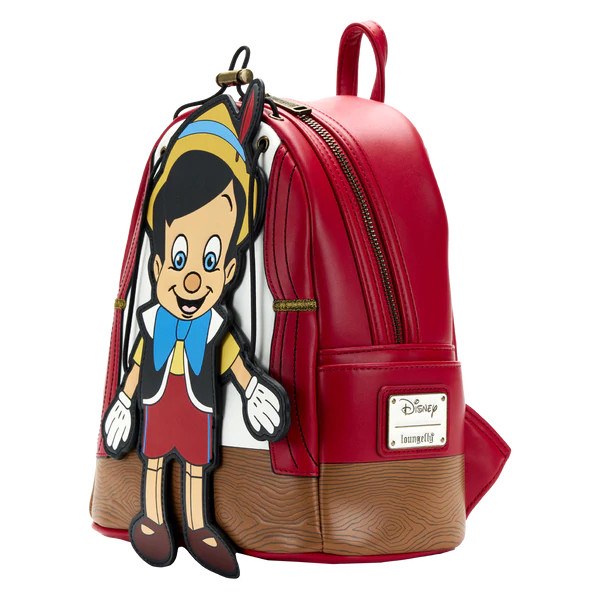 MINI MOCHILA MOCHILA TÍTERE PINOCHO - DISNEY LOUNGEFLY