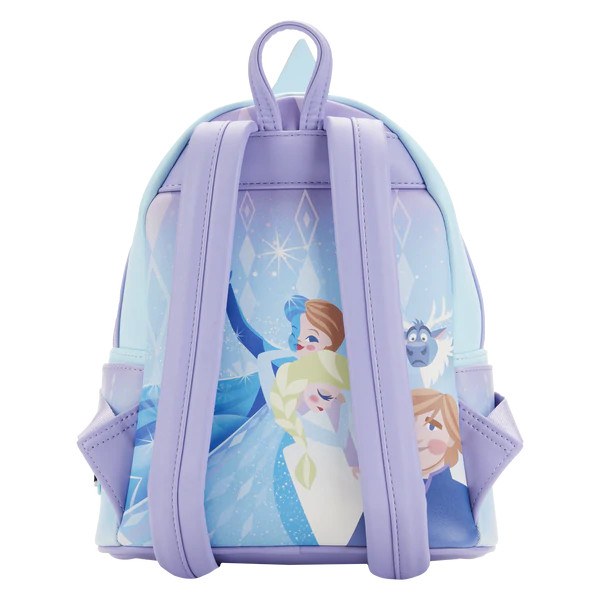 MINI MOCHILA EL CASTILLO DE LAS PRINCESAS FROZEN - DISNEY LOUNGEFLY