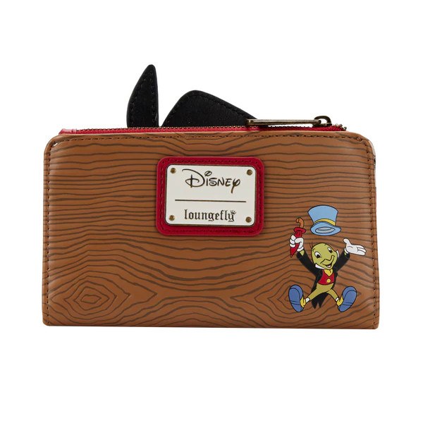 PINOCCHIO PEEKING FLAP WALLET - DISNEY LOUNGEFLY