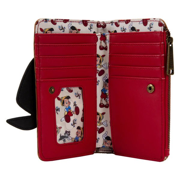 PINOCCHIO PEEKING FLAP WALLET - DISNEY LOUNGEFLY